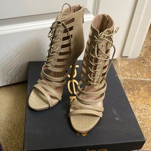 Nude Bebe high heels
